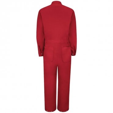 Men Zip-Front Cotton Coveralls